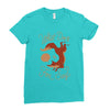 what does the fox say Ladies Fitted T-Shirt