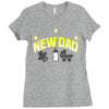 new dad Ladies Fitted T-Shirt