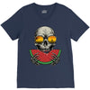 watermelon skull V-Neck Tee