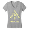 miracles Women's V-Neck T-Shirt