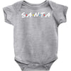 santa of the friends parody Baby Bodysuit