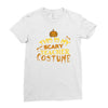 scary teacher costume Ladies Fitted T-Shirt