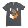 for fox sake Ladies Fitted T-Shirt