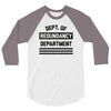redundancy 3/4 Sleeve Shirt
