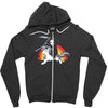 death is magic Zipper Hoodie
