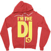 im a dj graphic tee mens Zipper Hoodie