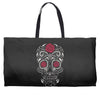 rose sugar skull Weekender Totes