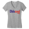 oldscool 1976 Women's V-Neck T-Shirt