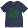kiss me for luck V-Neck Tee