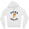 Pizza Power Zipper Hoodie