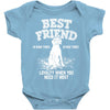 Best Friend  Beagle Baby Bodysuit