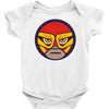 lucha libre   red Baby Onesie