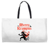 merry krampus Weekender Totes
