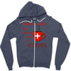 coffee lovers medical alert Zipper Hoodie