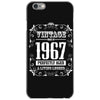 vintage made in 1967 perfectly aged a living legend iPhone 6/6s Case