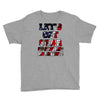 star spangled hammered Youth Tee