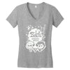 burton's imaginary friends Women's V-Neck T-Shirt