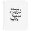 women's rights are human rights Mousepad