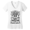 Vintage 1974 Women's V-Neck T-Shirt