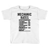 mechanic labour rates Toddler T-shirt