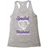 i'm not spoiled my husband just loves me Racerback Tank