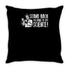 stand back i'm going try science Throw Pillow