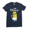 simpsons minion movie parody homer funny Ladies Fitted T-Shirt