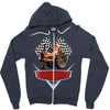 cattle tractor Zipper Hoodie