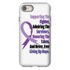 supporting the fighter, admiring the survivors, honoring the taken iPhone 8 Case