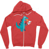 everyone loves marshmallow Zipper Hoodie