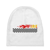 Fire Black Baby Beanies