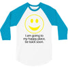 happy place 3/4 Sleeve Shirt