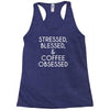 coffee obsession Racerback Tank