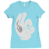 mickey mouse high pop Ladies Fitted T-Shirt