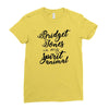 bridget jones is my spirit animal Ladies Fitted T-Shirt