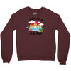 a turtle made it to the water Crewneck Sweatshirt