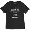 September Girl V-Neck Tee