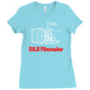 dslr filmmaker Ladies Fitted T-Shirt