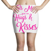 this mom hugs kiss es Mini Skirts