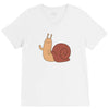 snail V-Neck Tee
