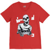 skull gamer V-Neck Tee