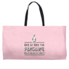 one by one penguins stealing Weekender Totes