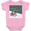 i&rsquo;d lock my bike to yours anytime Baby Bodysuit
