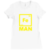 fe man Ladies Fitted T-Shirt