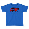 mama christmas bear Toddler T-shirt