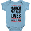 March For Our Lives Baby Onesie