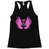 i wear pink for my mom Racerback Tank