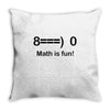 math is fun Throw Pillow