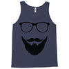 beard and glasses Tank Top