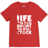 life too short to stay stocked V-Neck Tee